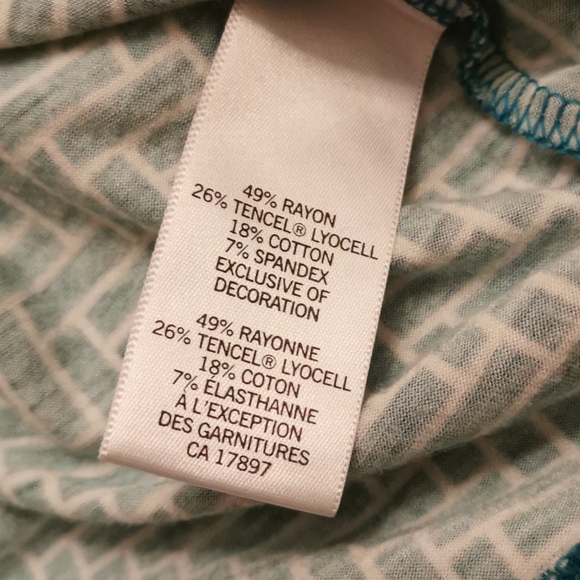 Banana Republic Blue Tank Loose Tunic Top M - Picture 10 of 10